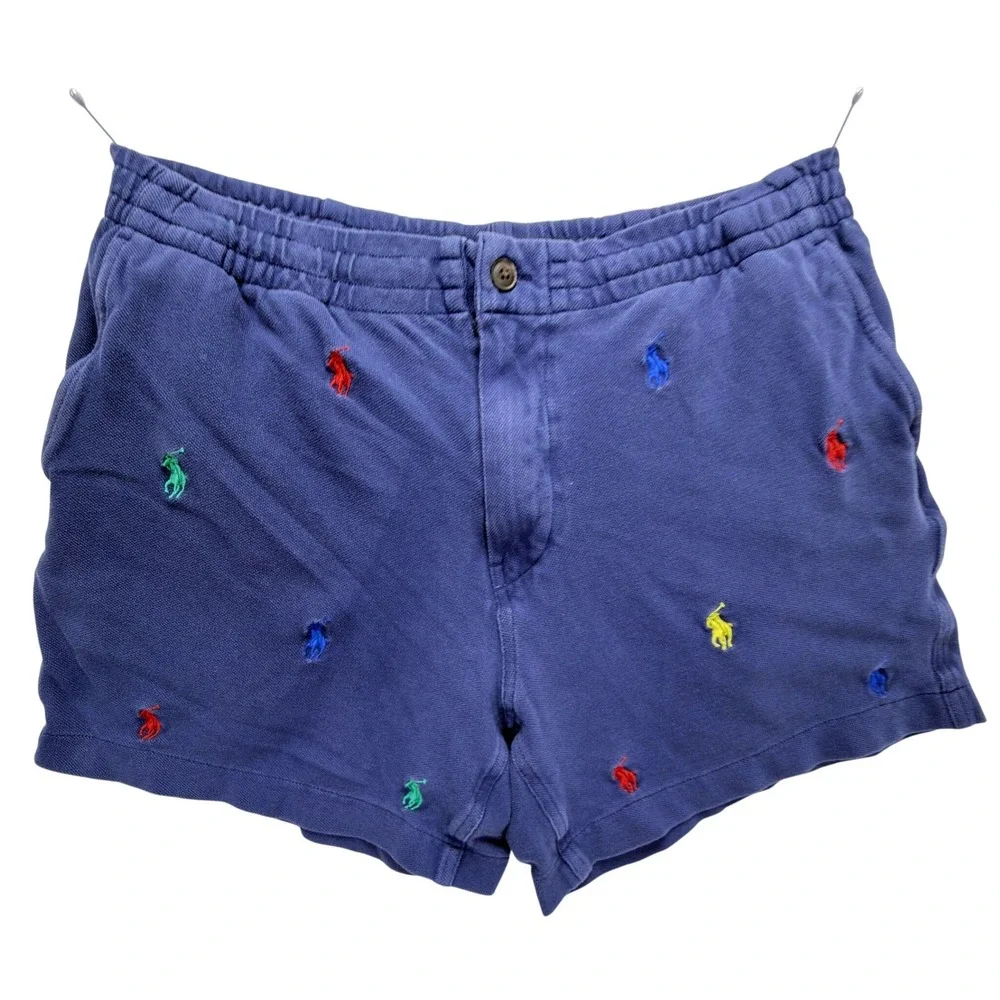 Polo Ralph Lauren Prepster Mesh Shorts Mens M Embroidered Classic Casual